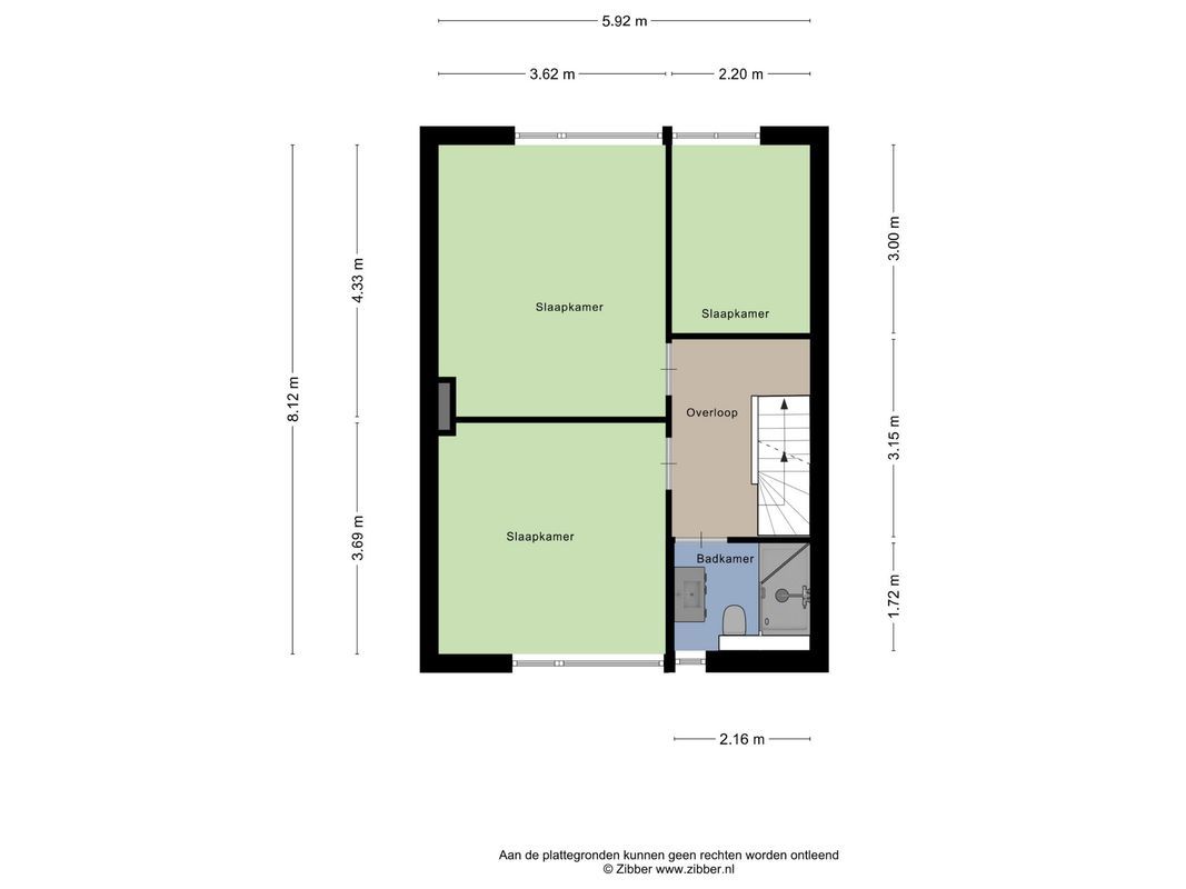 Eikenlaan 3 Floorplan Blur 1