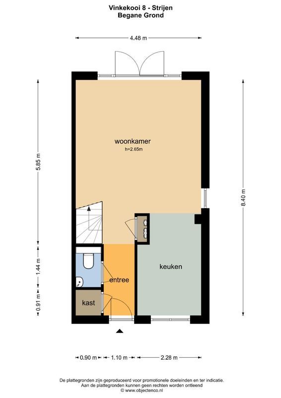 Vinkekooi 8 Floorplan Blur 1