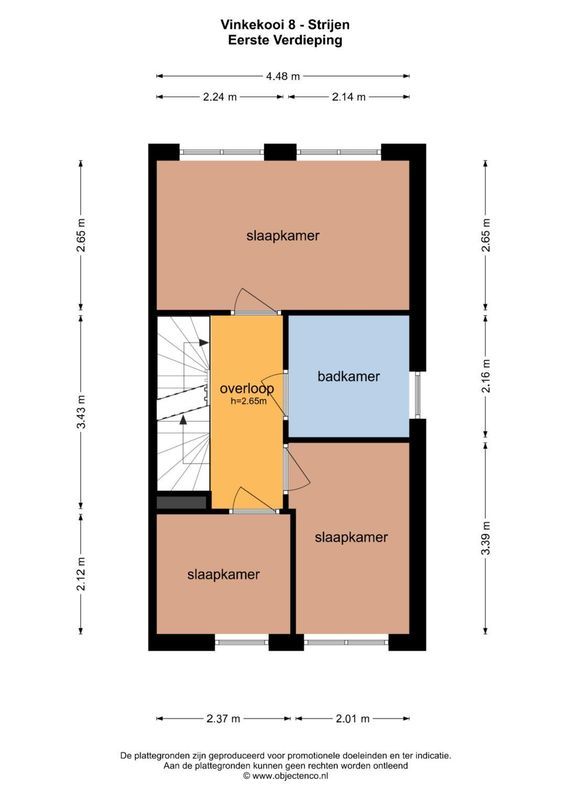 Vinkekooi 8 Floorplan Blur 2