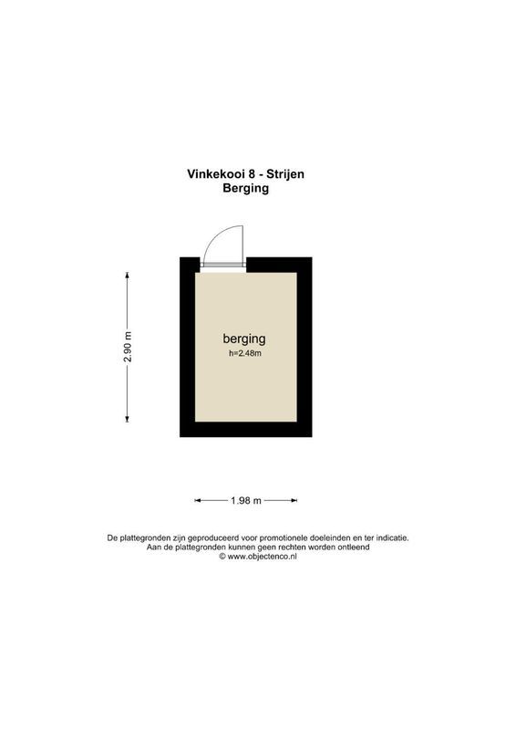 Vinkekooi 8 Floorplan Blur 3