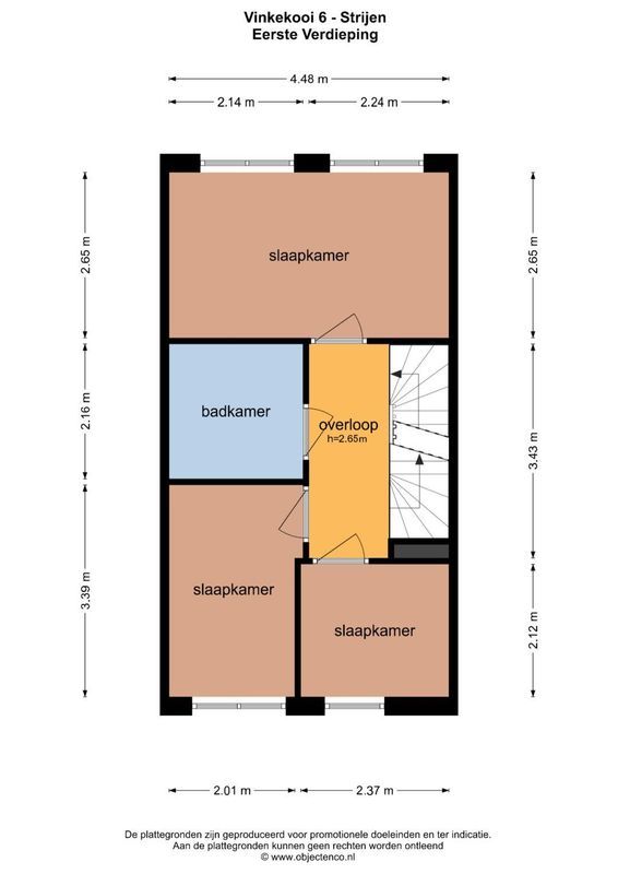 Vinkekooi 6 Floorplan Blur 1