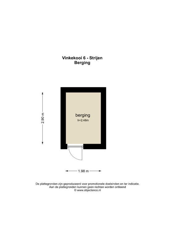 Vinkekooi 6 Floorplan Blur 3