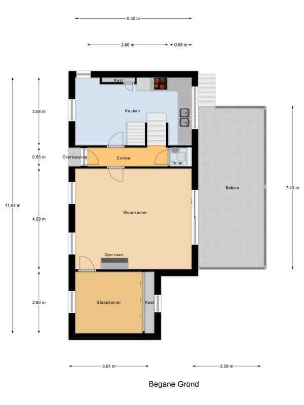 Strijensedijk 9 Floorplan Blur 0