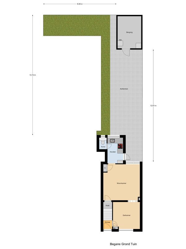 Prins Bernhardstraat 101 Floorplan Blur 1