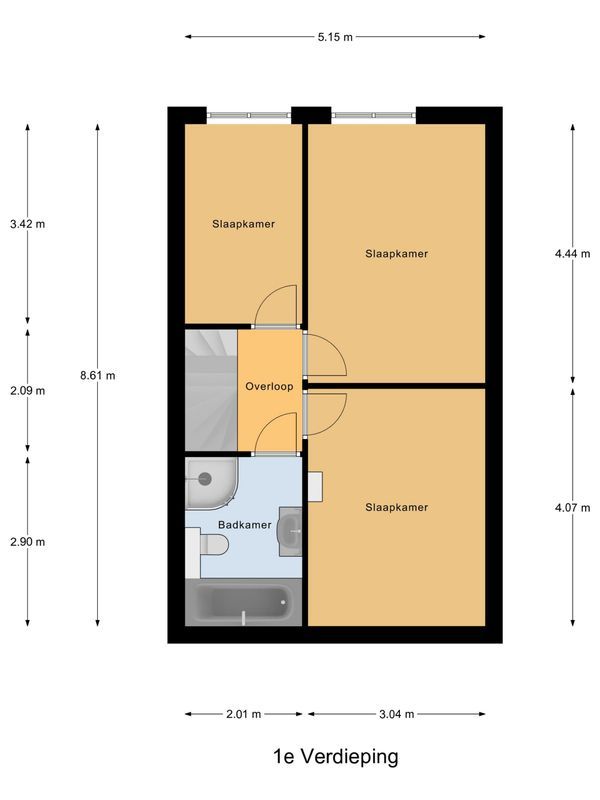 Standerdmolen 75 Floorplan Blur 2