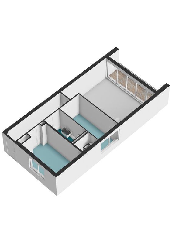 Geerlaan 43 - k Floorplan Blur 1