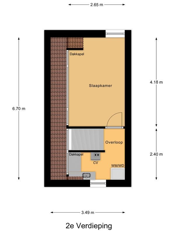 Poortlaan 93 Floorplan Blur 4