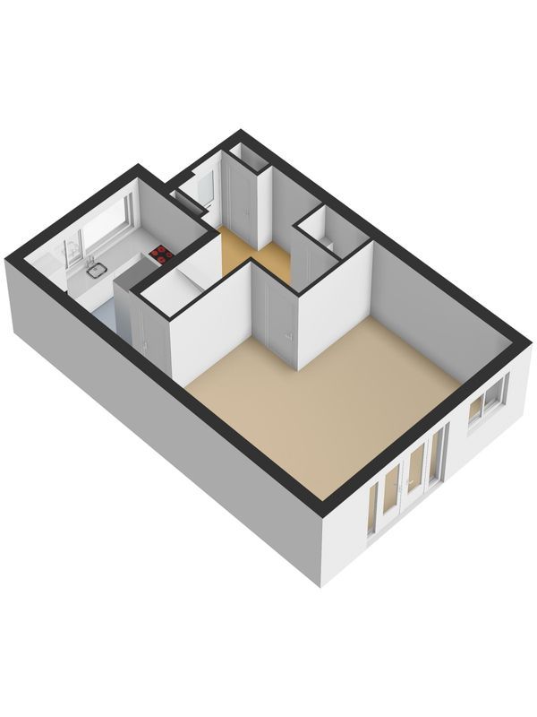 Poortlaan 93 Floorplan Blur 1