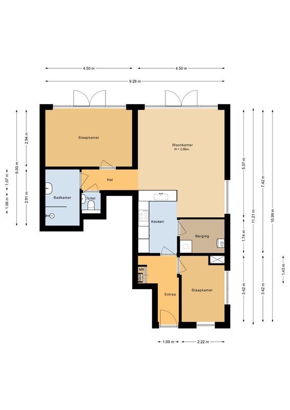 Schoolstraat 26 Floorplan Blur 0