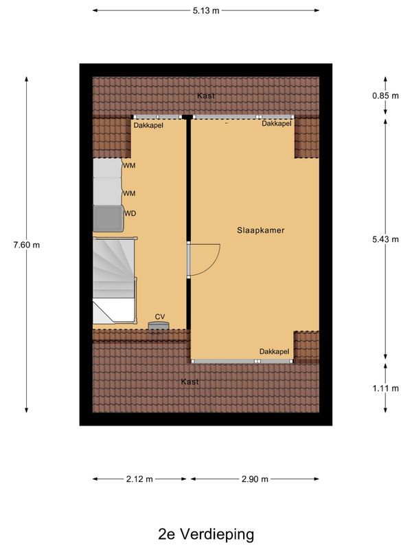Roerdompweg 40 Floorplan Blur 4