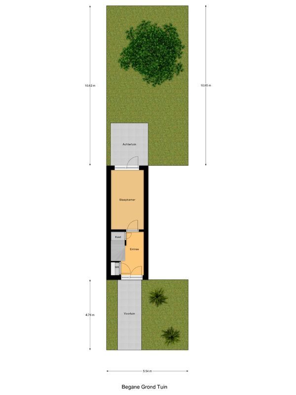 Prinsenhof 18 Floorplan Blur 6