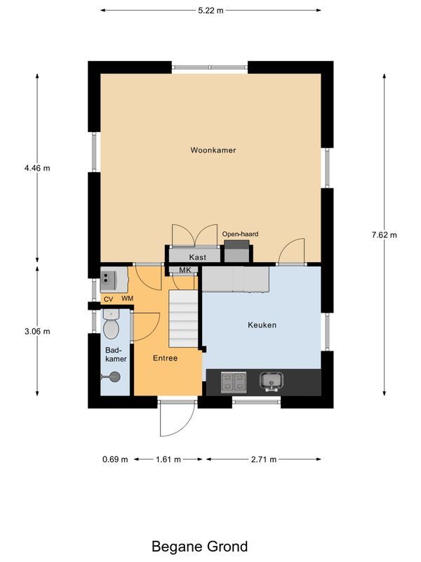 Schenkeldijk 2 Floorplan Blur 0