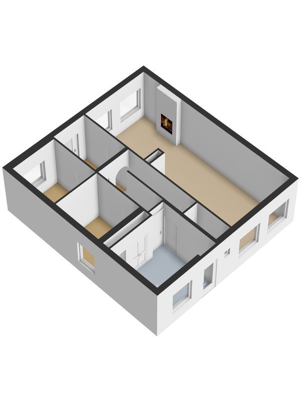Voorstraat 29 Floorplan Blur 3
