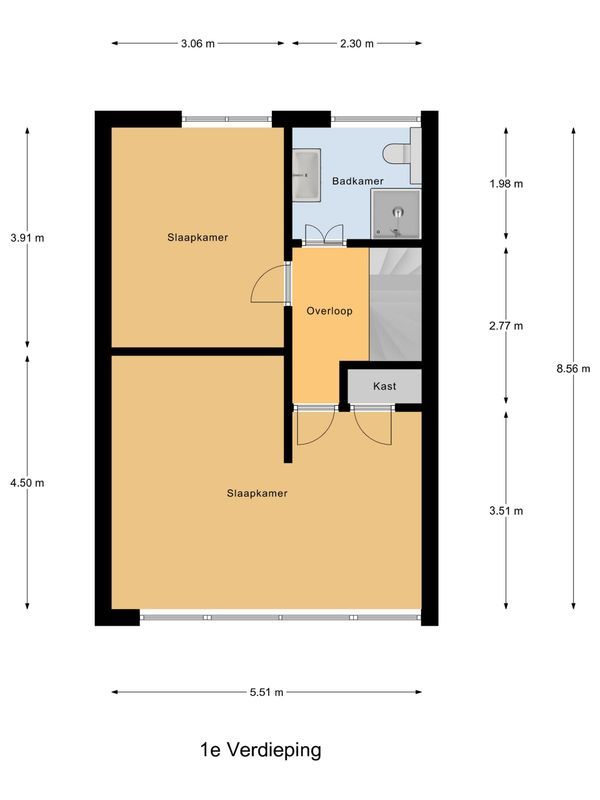 Sterrenlaan 75 Floorplan Blur 2