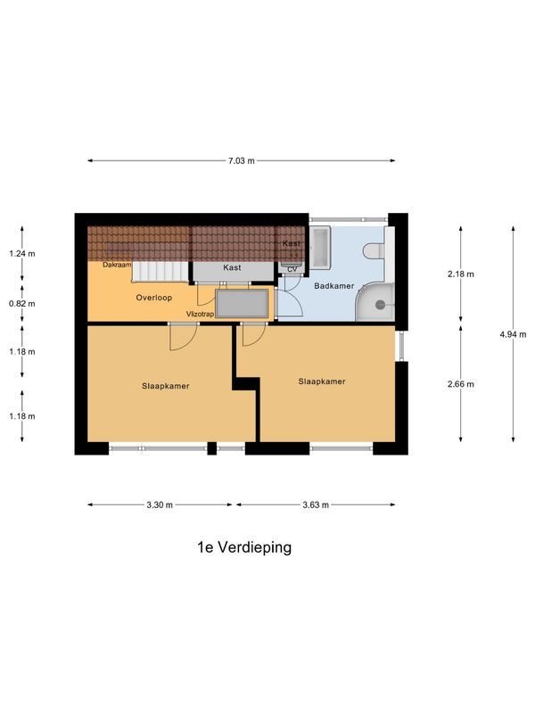 Blaaksedijk Oost 28 Floorplan Blur 2