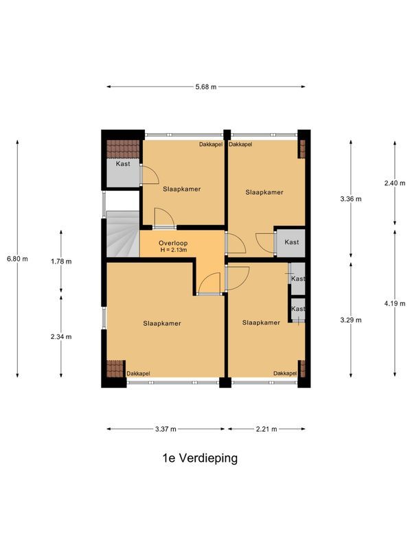 Wilhelminastraat 1 - A Floorplan Blur 2
