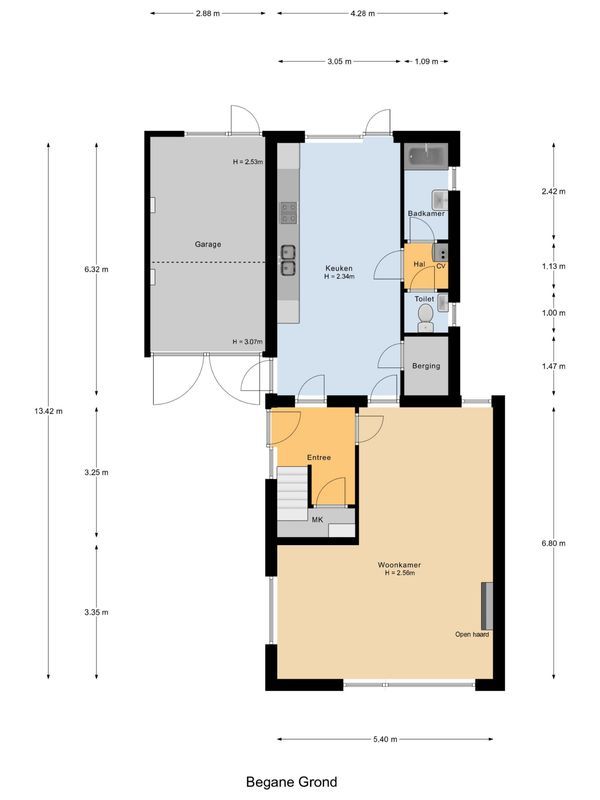 Wilhelminastraat 1 - A Floorplan Blur 0