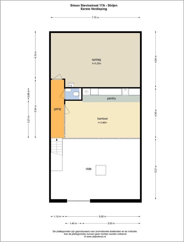 Simon Stevinstraat Floorplan Blur 3