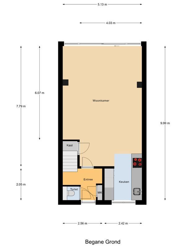 Merwedestraat 47 Floorplan Blur 1