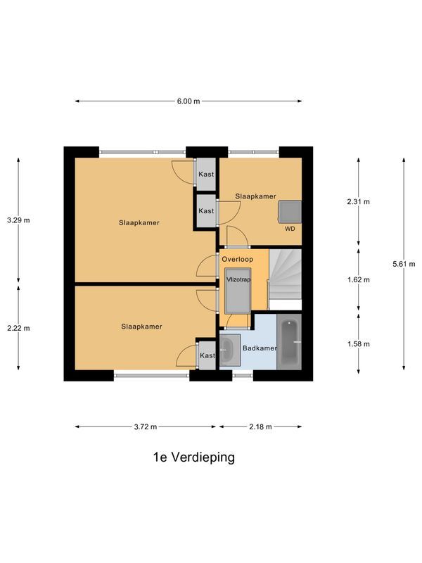 Molenlaan 24 Floorplan Blur 1