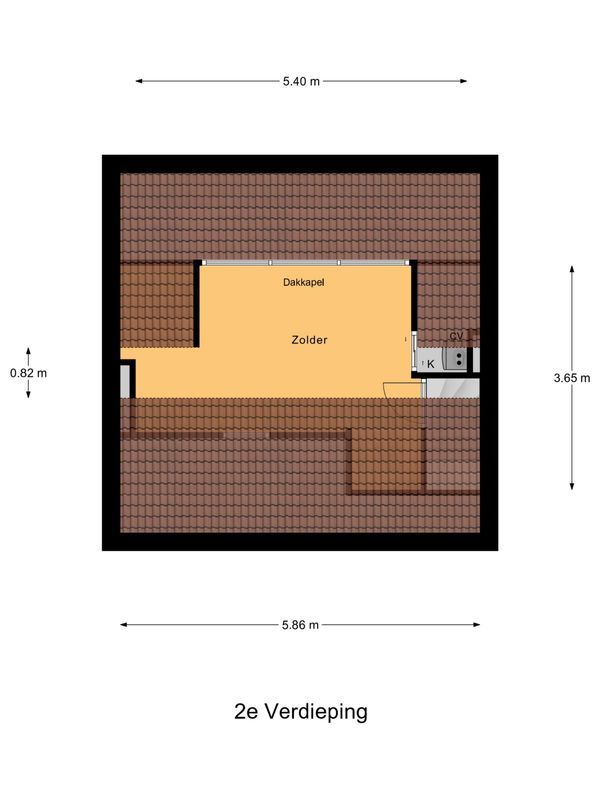 Doormanstraat 39 Floorplan Blur 4