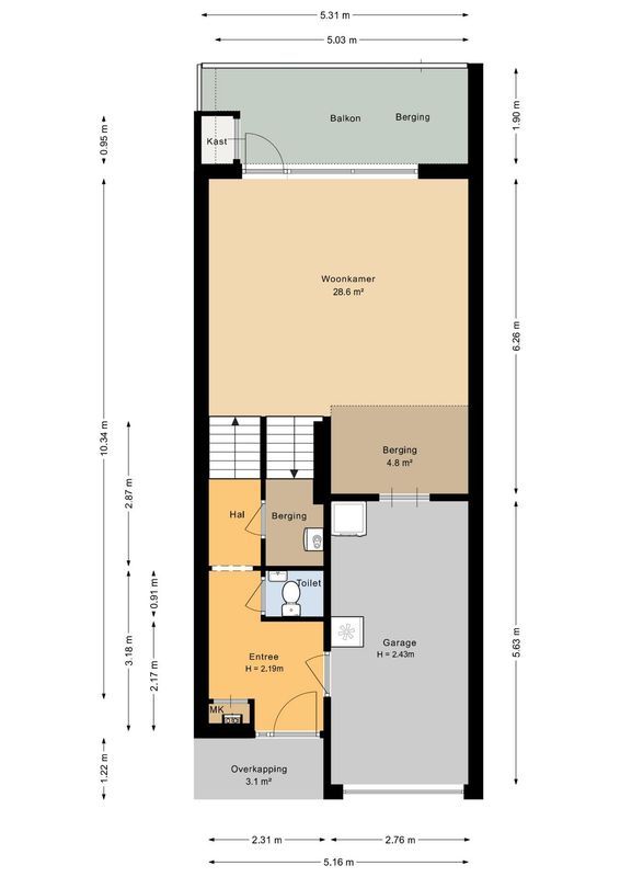 Kroonkruid 113 Floorplan Blur 0