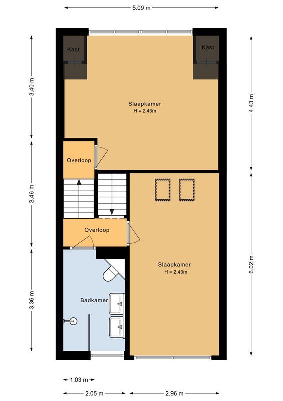 Kroonkruid 113 Floorplan Blur 2