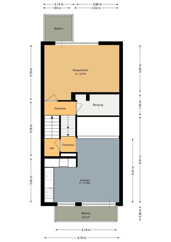 Kroonkruid 113 Floorplan Blur 1