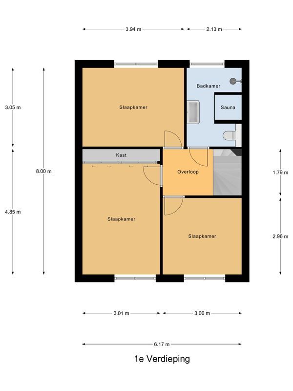 Hazelaarstraat 77 Floorplan Blur 2