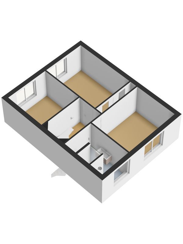 Hazelaarstraat 77 Floorplan Blur 3