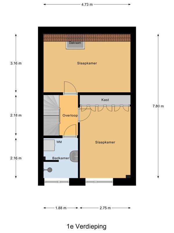 Bovenkruier 5 Floorplan Blur 3