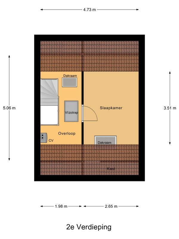 Bovenkruier 5 Floorplan Blur 5
