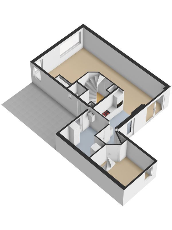 Griendwerker 6 Floorplan Blur 1