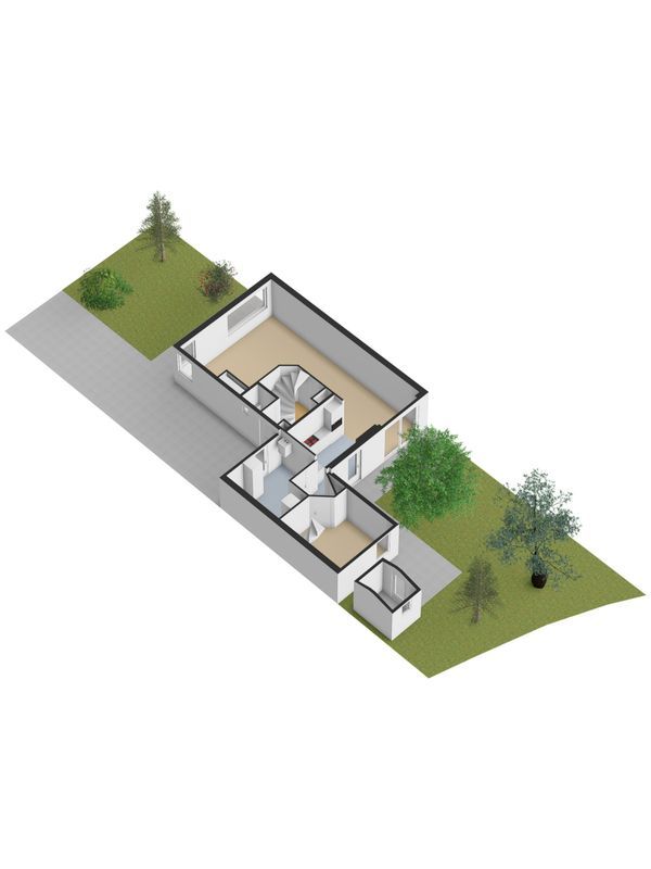 Griendwerker 6 Floorplan Blur 11
