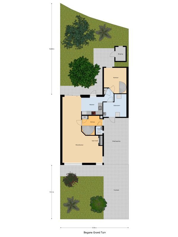 Griendwerker 6 Floorplan Blur 10