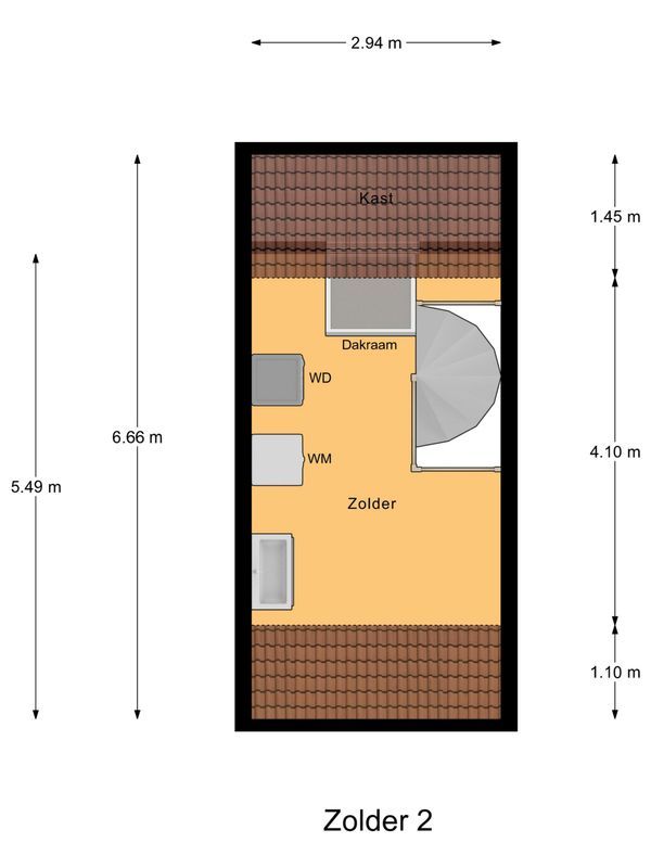 Griendwerker 6 Floorplan Blur 2
