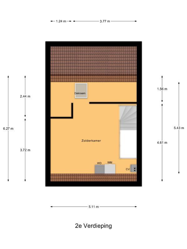 Wilhelminastraat 23 Floorplan Blur 4