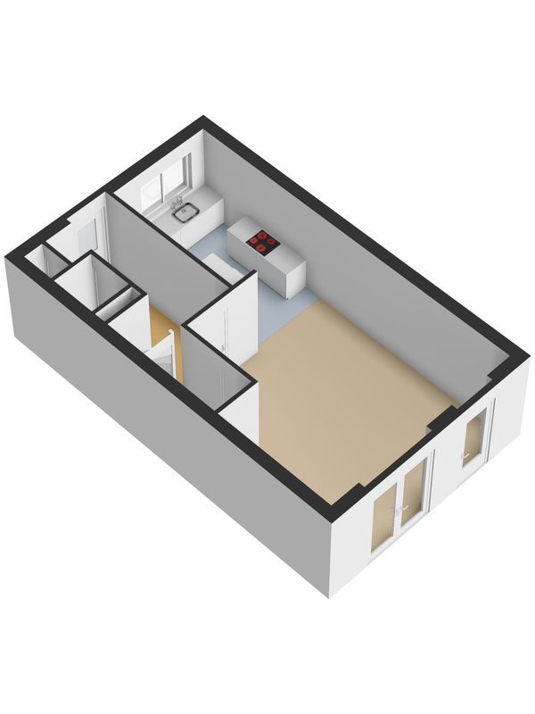 Wilhelminastraat 23 Floorplan Blur 1