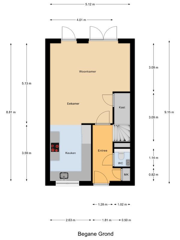 Wilhelminastraat 23 Floorplan Blur 0