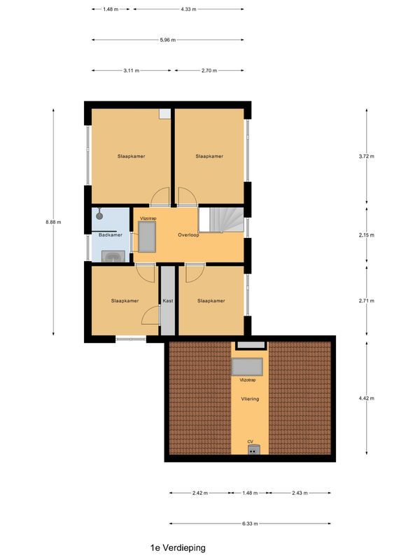 Kuipersveer 25 Floorplan Blur 2