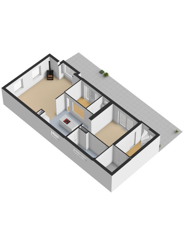 Dorpsstraat 40 Floorplan Blur 5