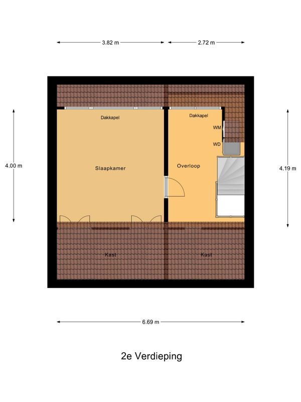 Dwarsstraat 2 - B Floorplan Blur 4