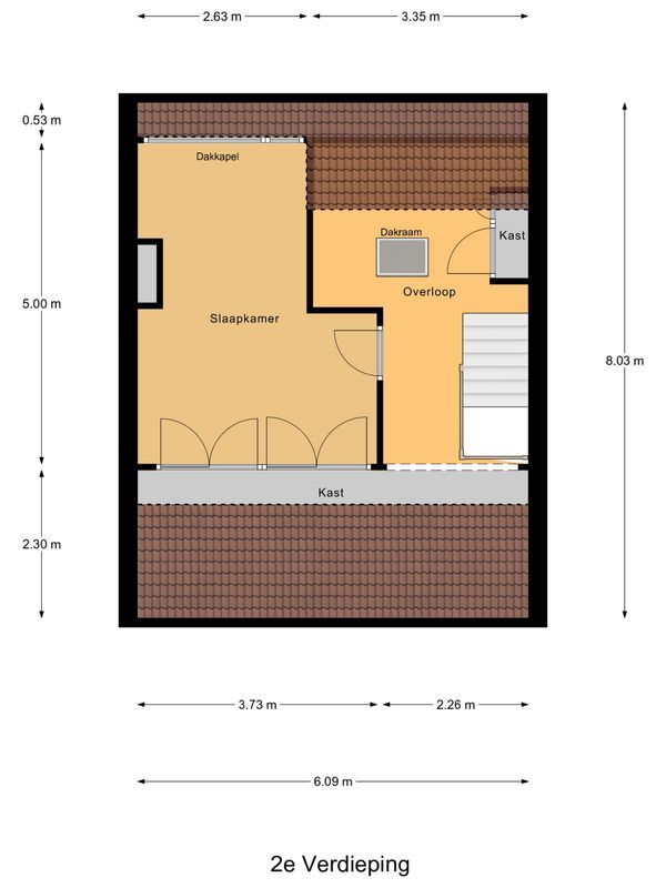 Rembrandtstraat 73 Floorplan Blur 4