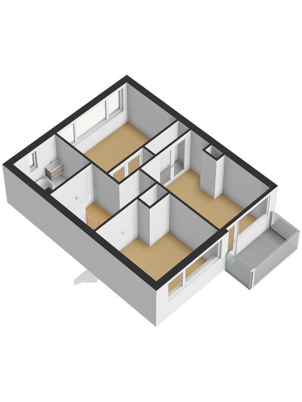 Rembrandtstraat 73 Floorplan Blur 3