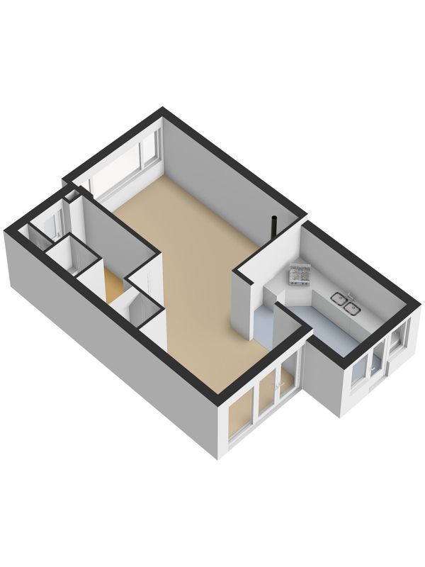 Rembrandtstraat 73 Floorplan Blur 1