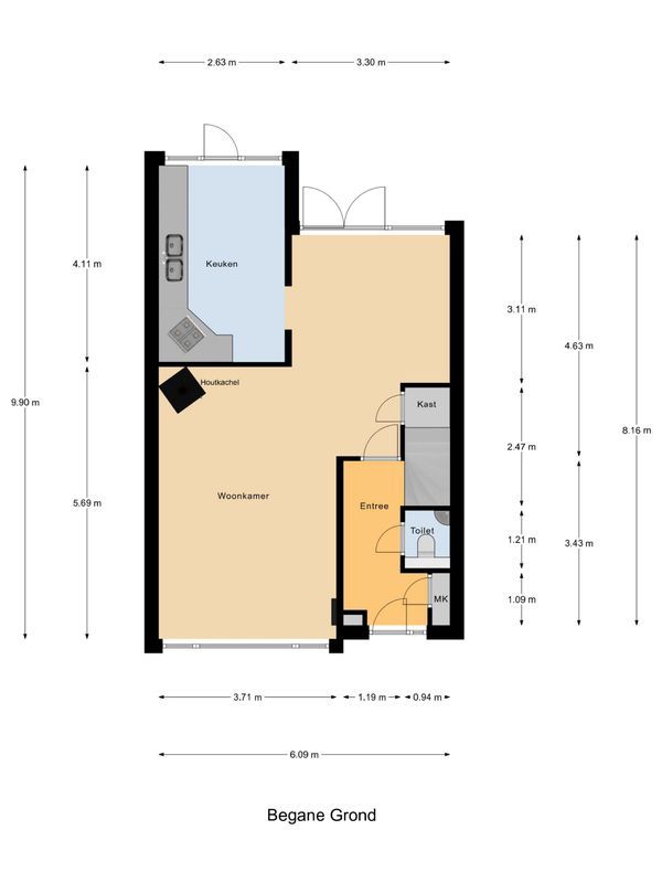 Rembrandtstraat 73 Floorplan Blur 0