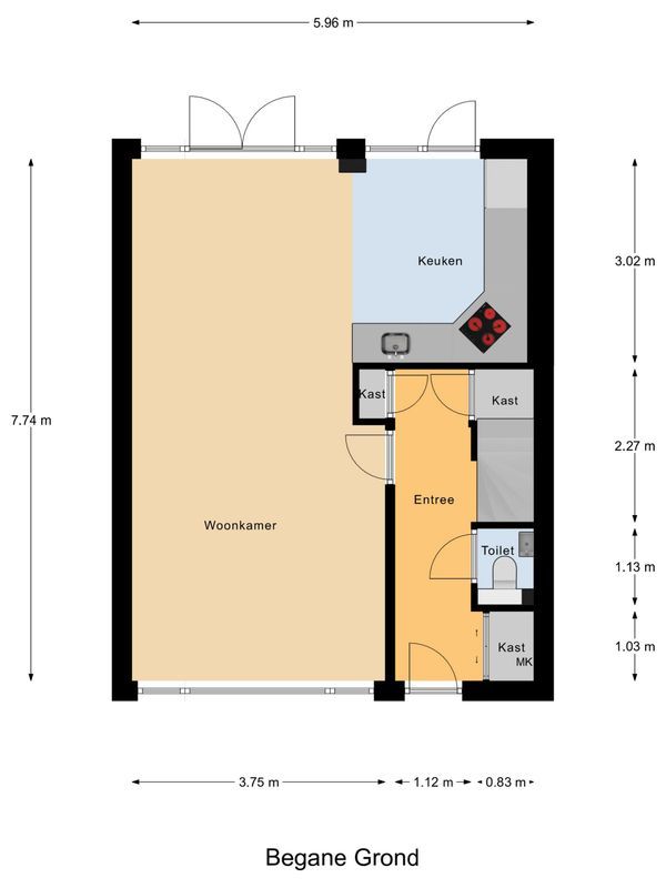Boudewijn Drenkwaartlaan 18 Floorplan Blur 0