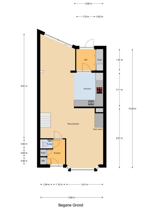 Ribesstraat 3 Floorplan Blur 0