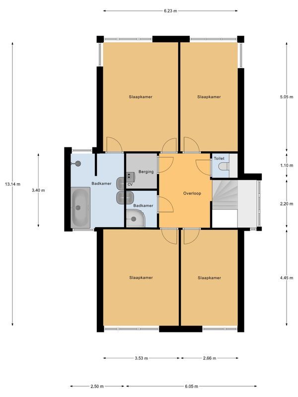 Kloosring 42 Floorplan Blur 2
