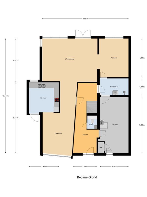 Kloosring 42 Floorplan Blur 0